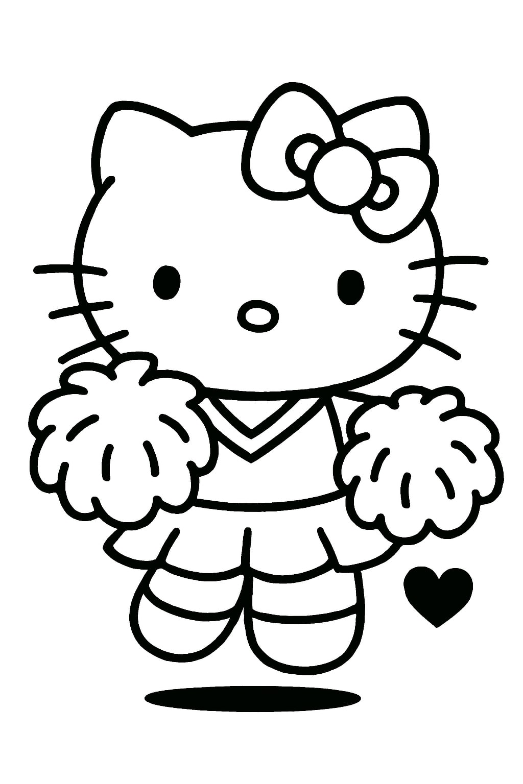 hello kitty coloring pages