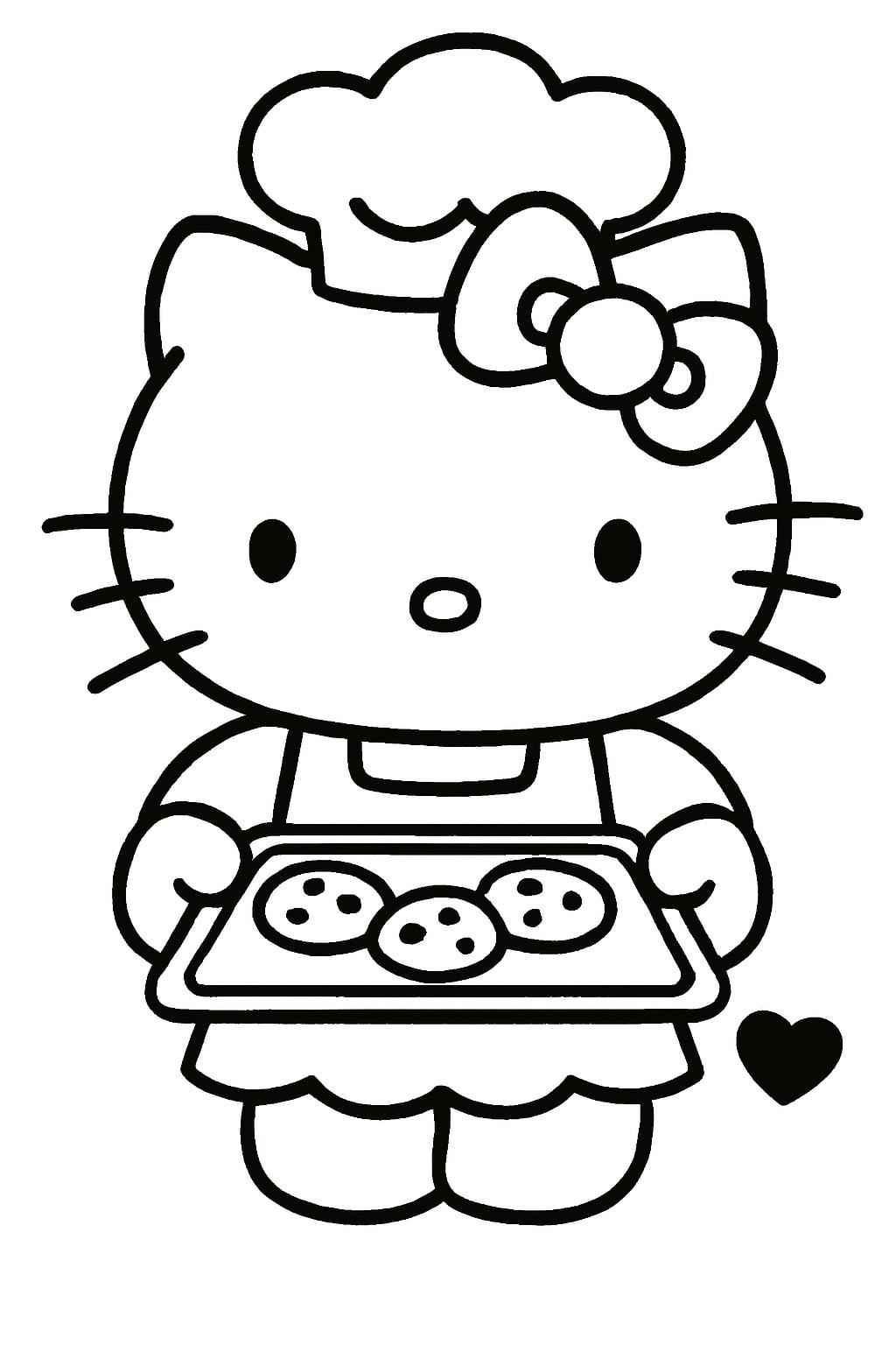 hello kitty coloring pages