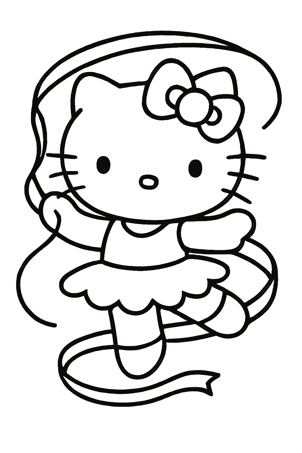 hello kitty coloring pages