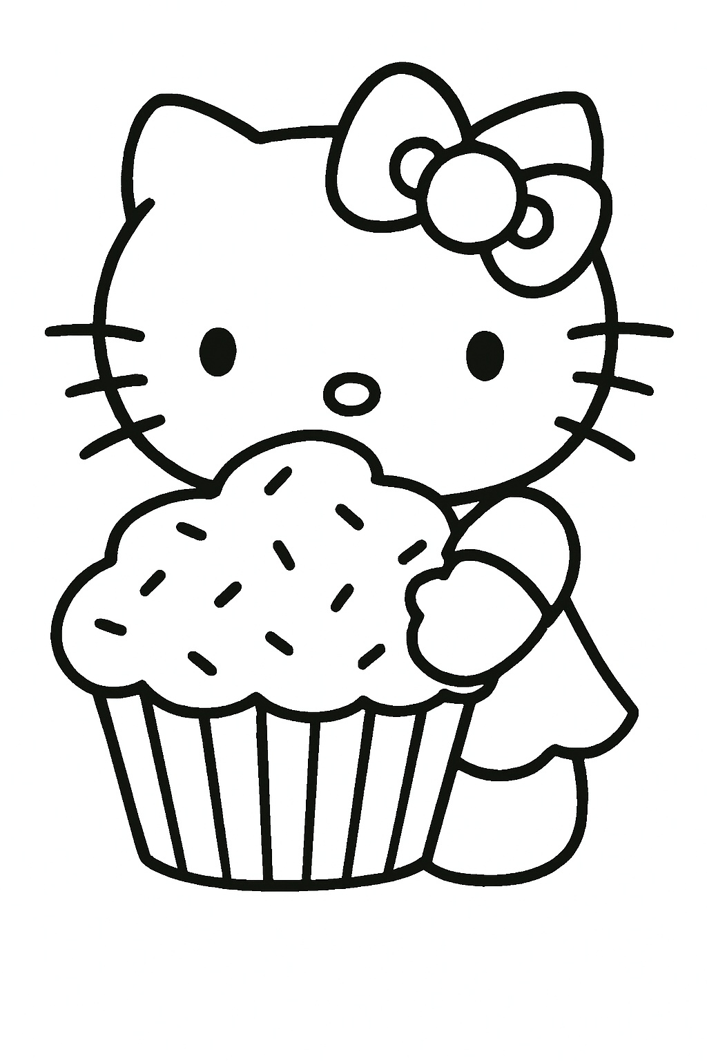 hello kitty coloring pages