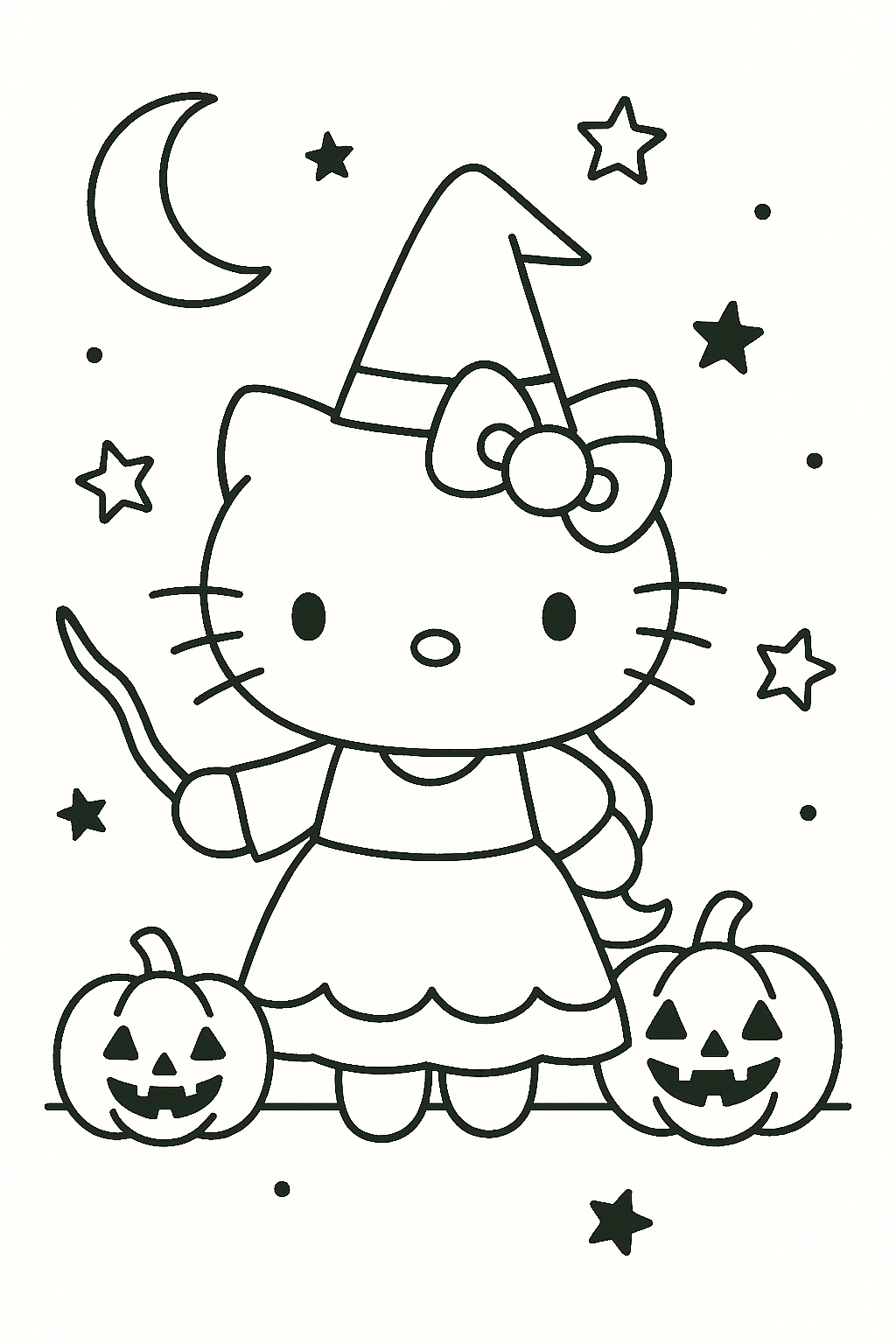 hello kitty coloring pages