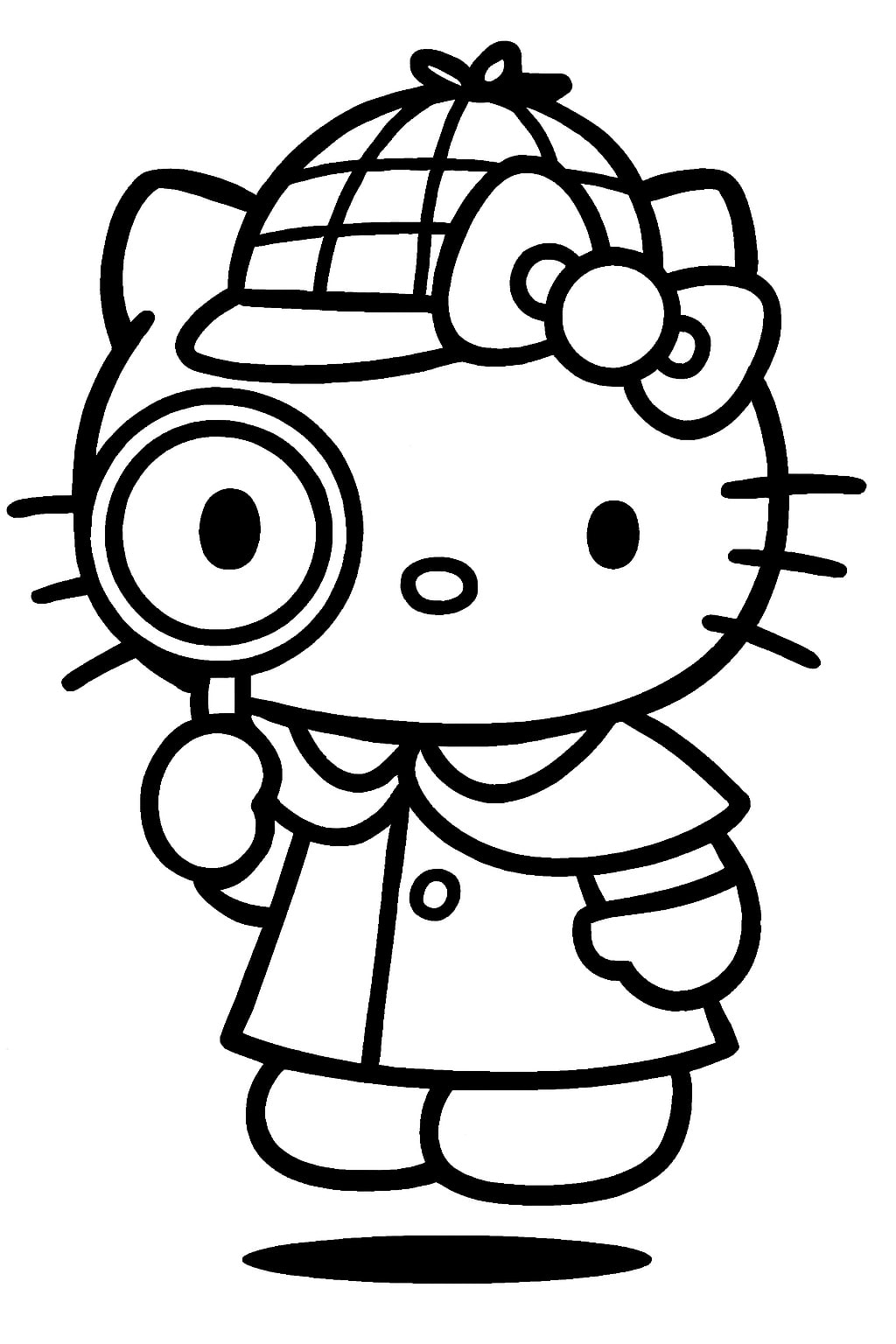 hello kitty coloring pages