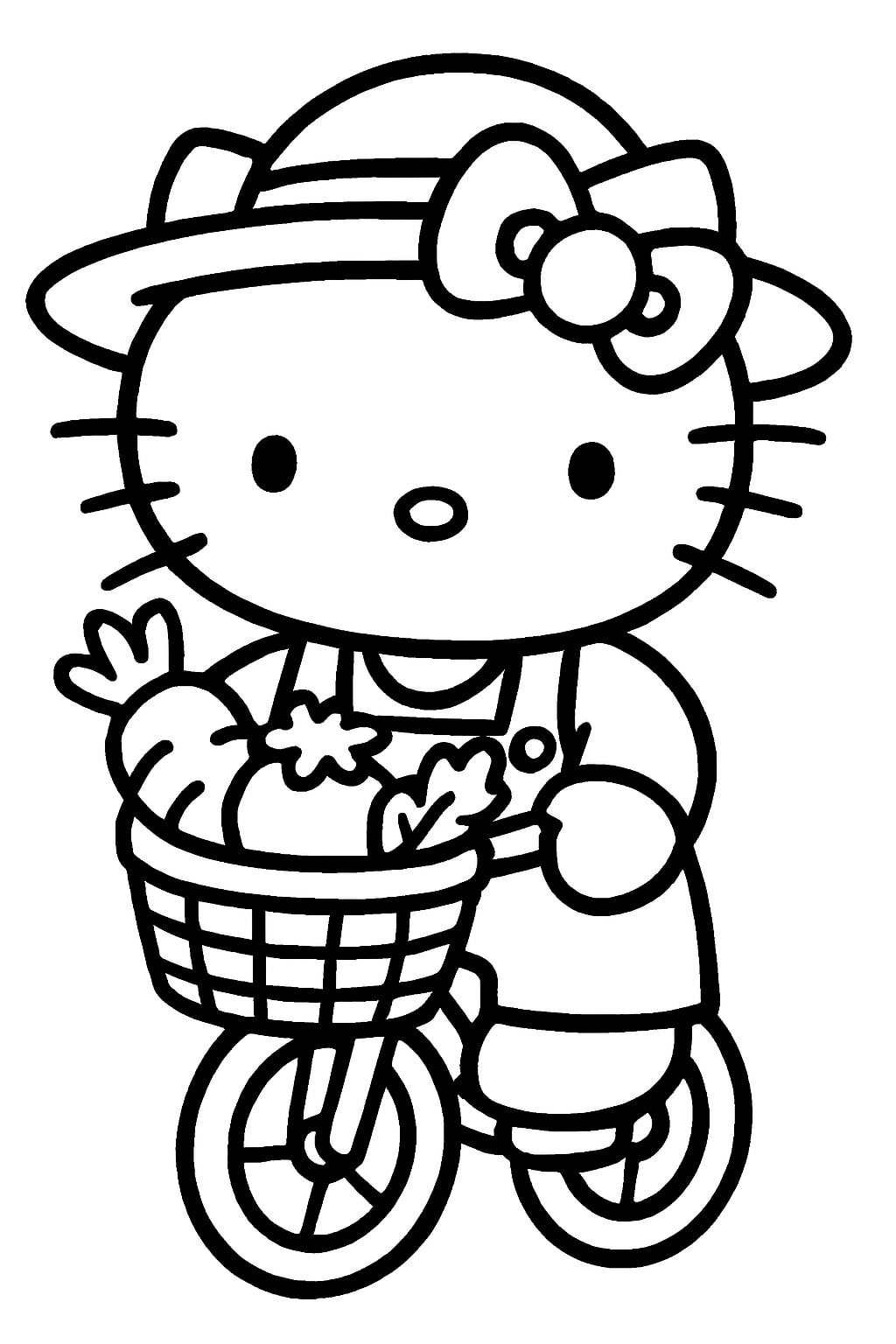 hello kitty coloring pages