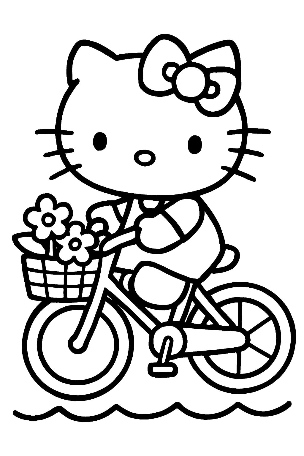 hello kitty coloring pages