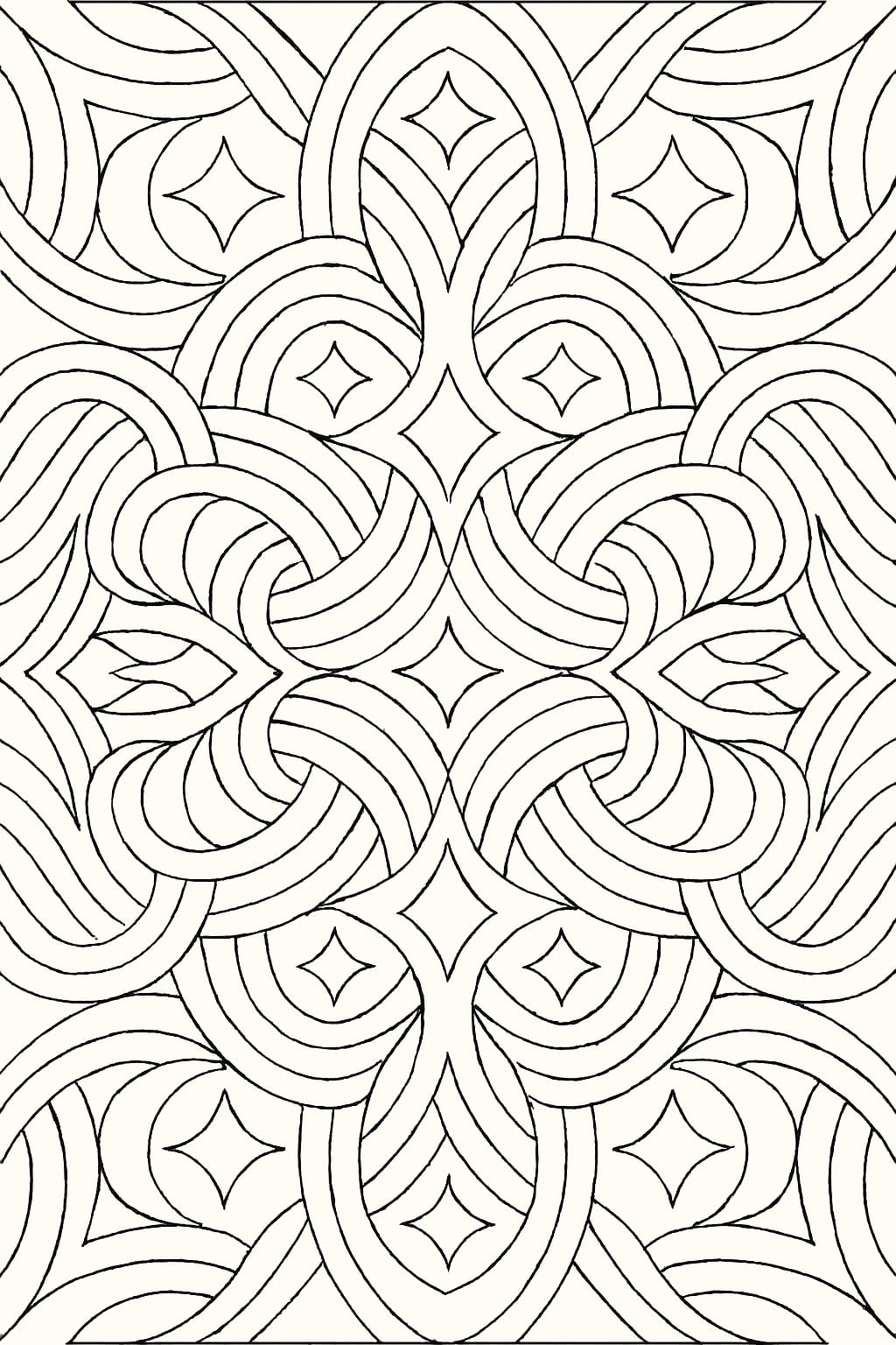 Rainbow Coloring Page