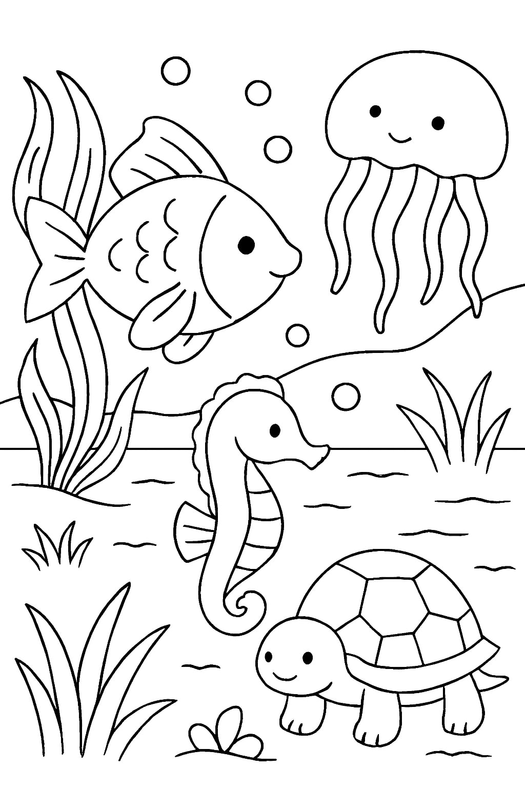 animal coloring page