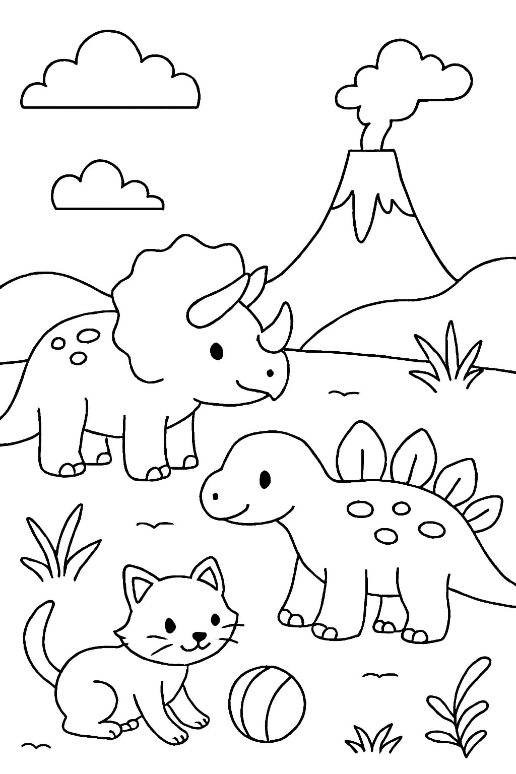 animal coloring page