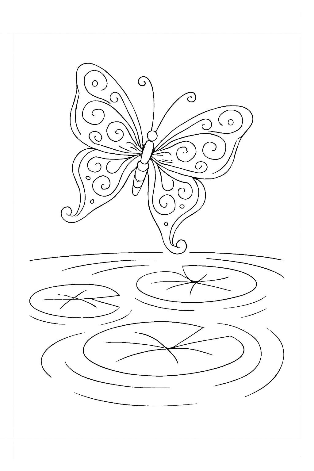 Butterfly Coloring pages