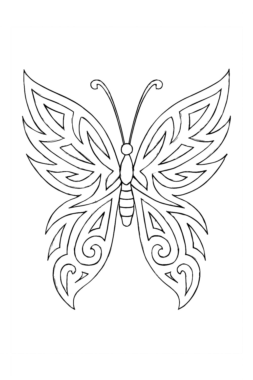 Butterfly Coloring pages