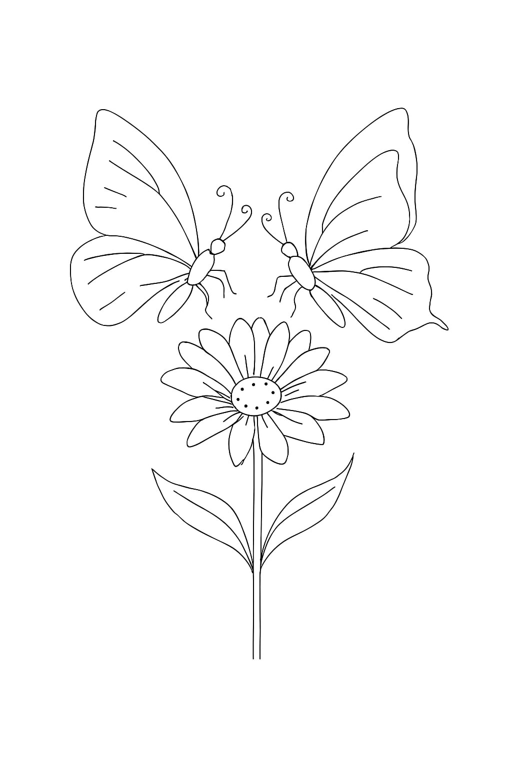 Butterfly Coloring pages