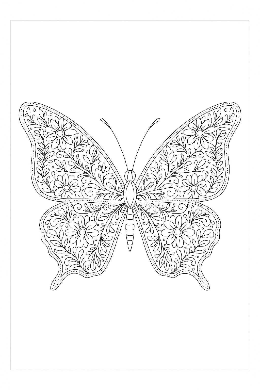 Butterfly Coloring pages