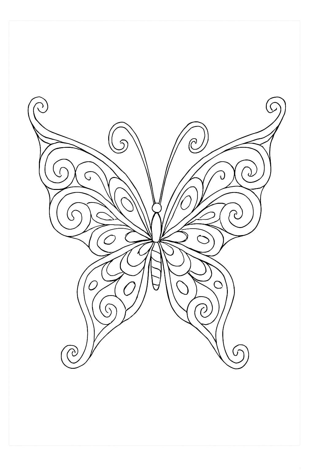 Butterfly Coloring pages