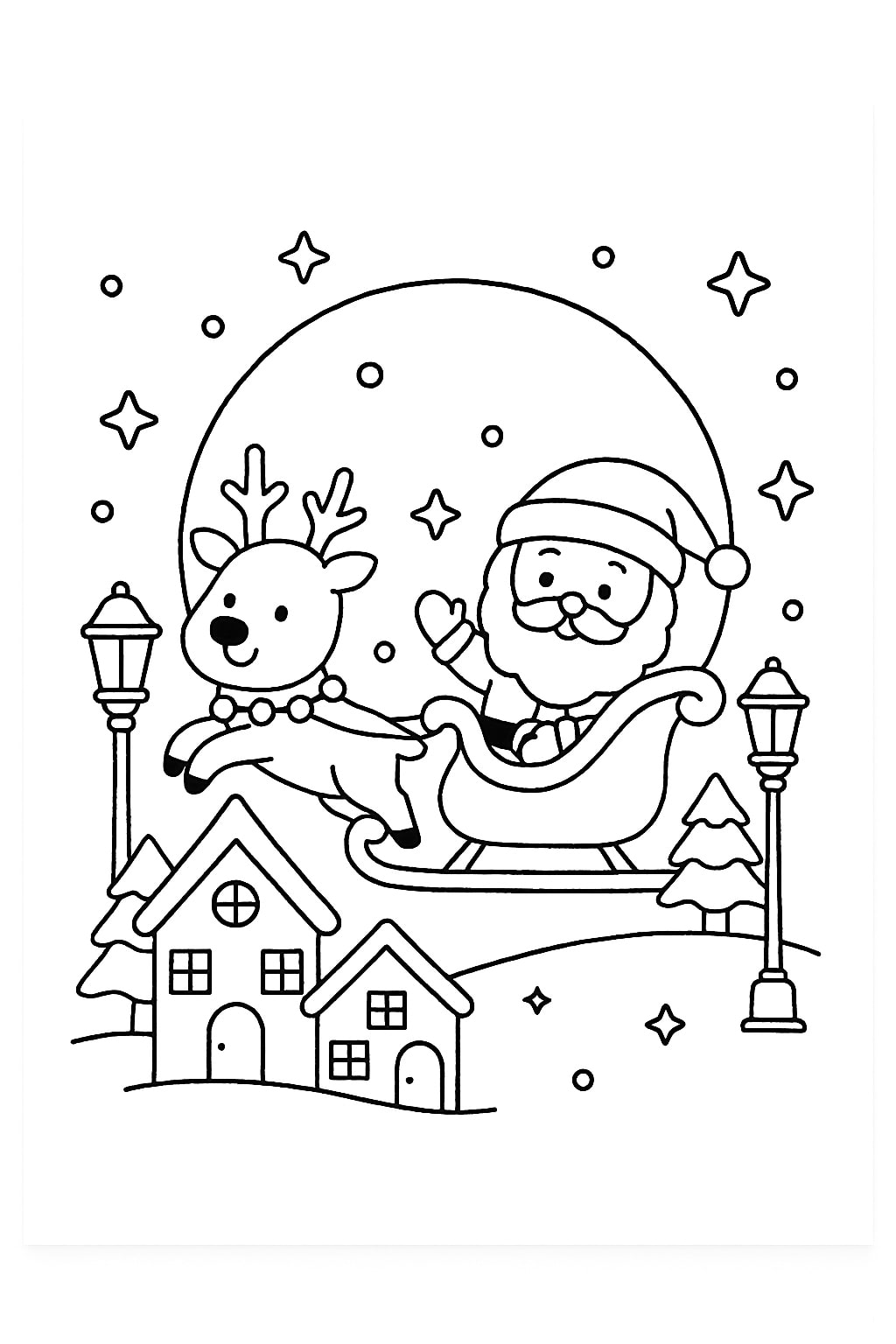 Christmas coloring pages