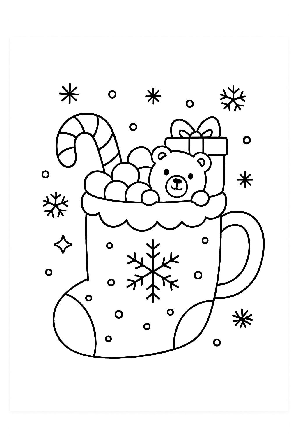 Christmas coloring pages