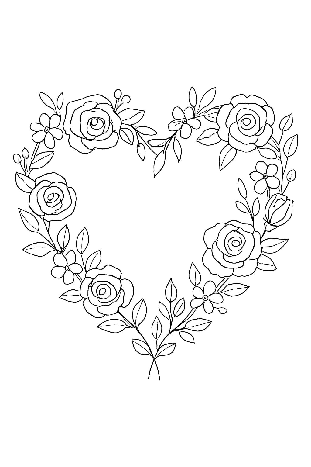 Heart Coloring pages