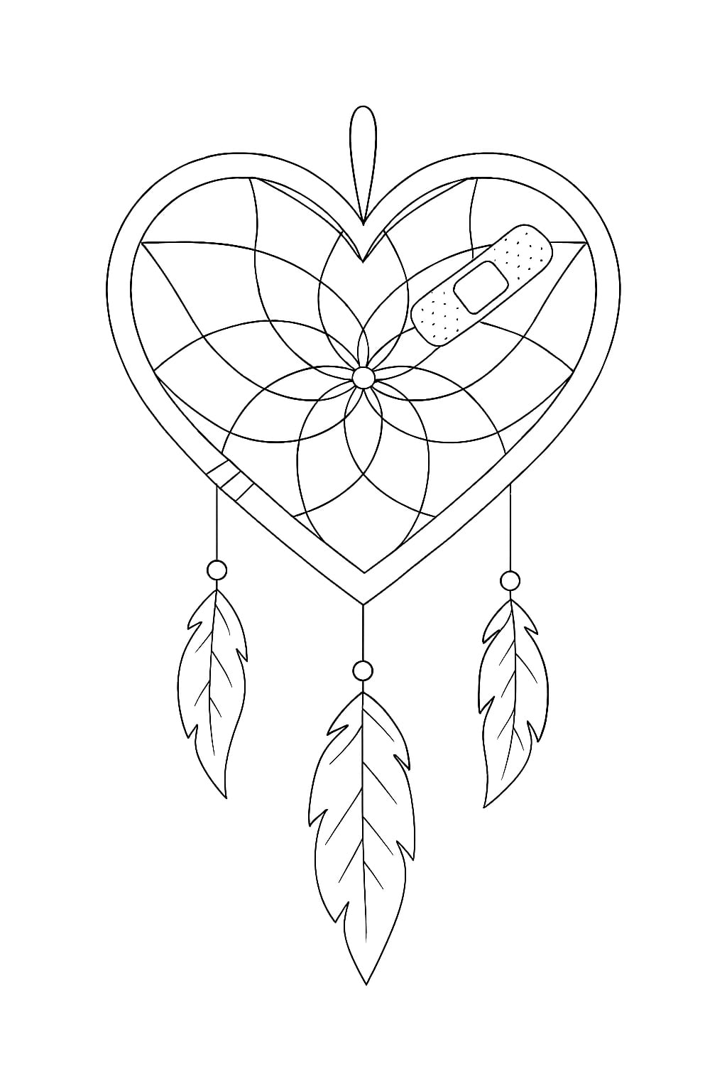 Heart Coloring pages