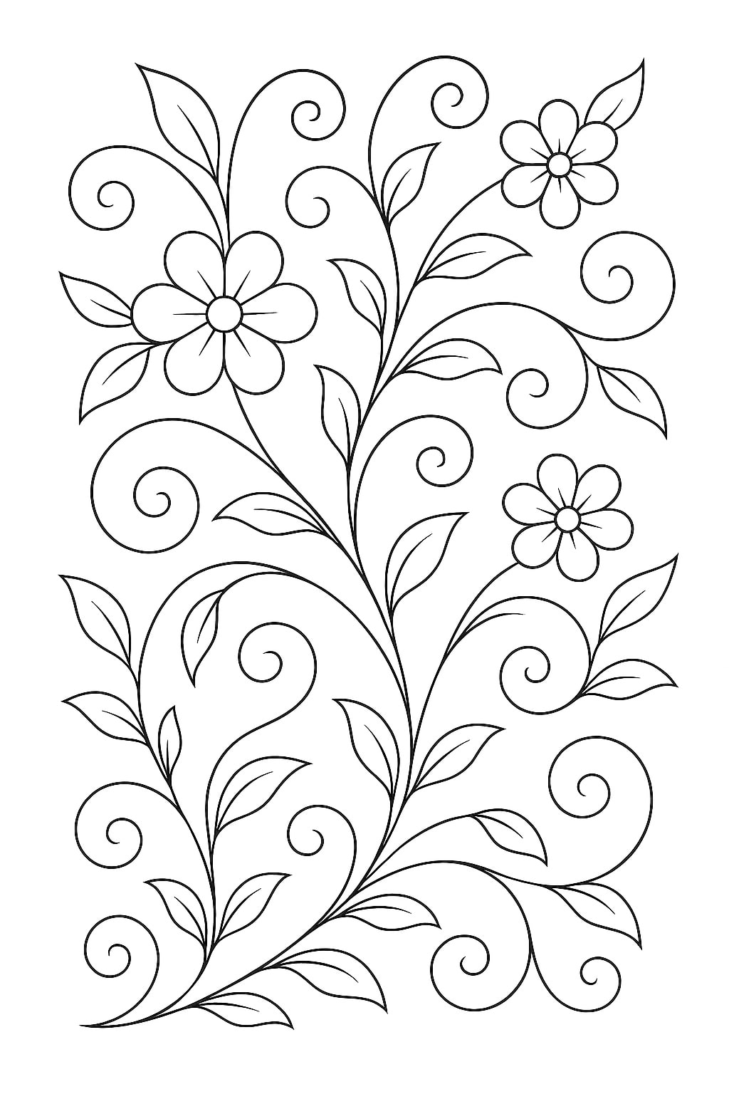 Pattern coloring pages