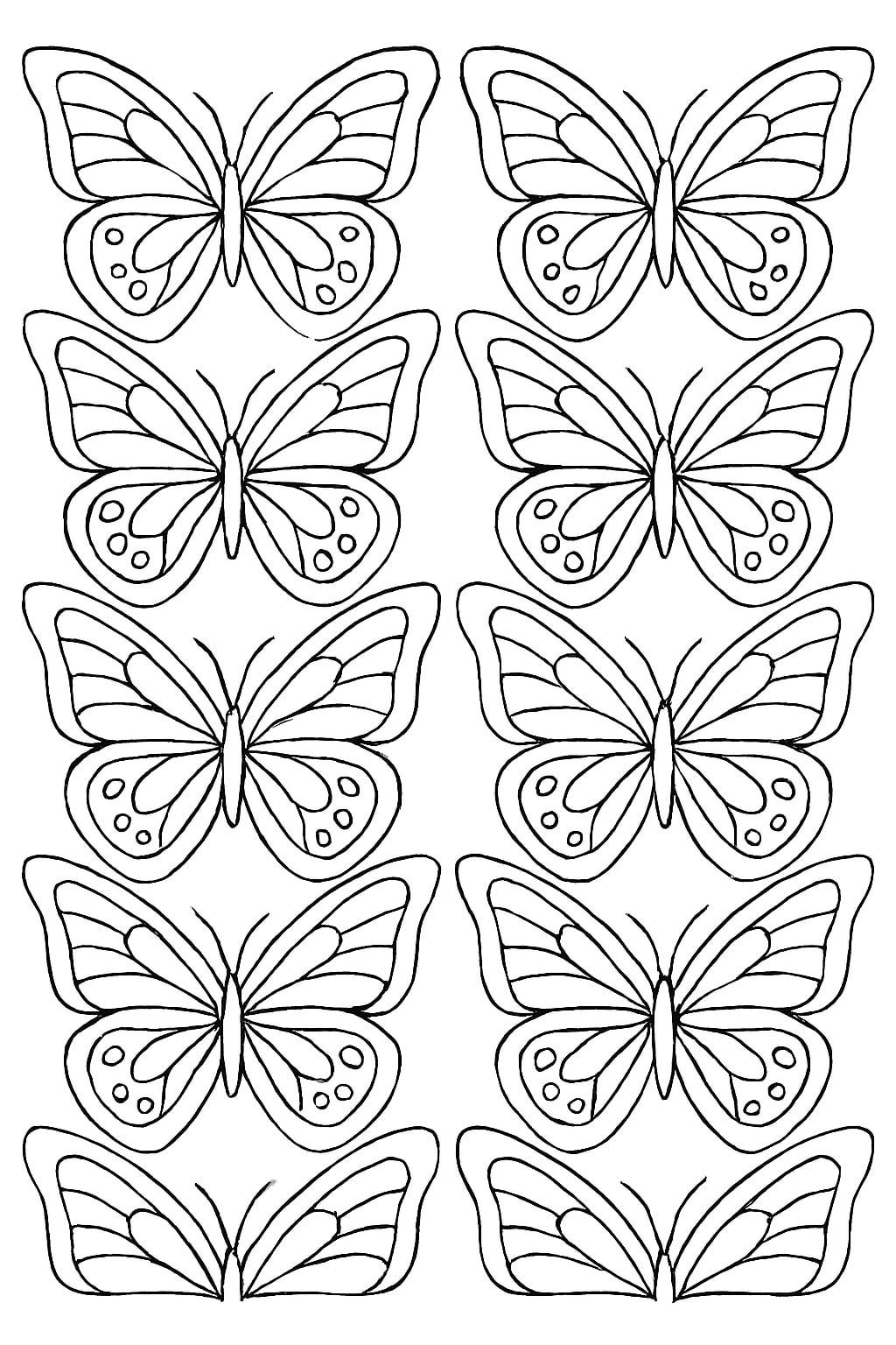 Pattern coloring pages