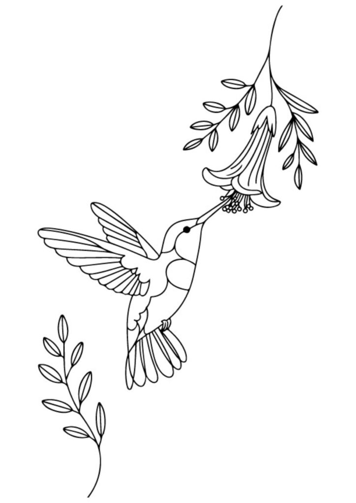 Nature coloring pages