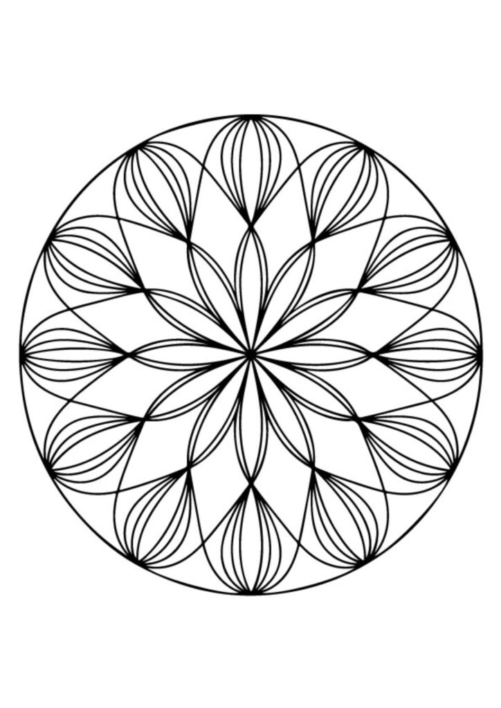 38 Relaxing and Therapeutic Coloring Pages for Adults
