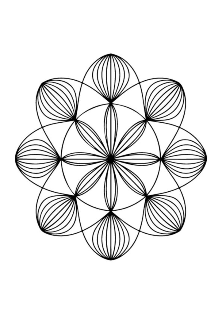 38 Relaxing and Therapeutic Coloring Pages for Adults